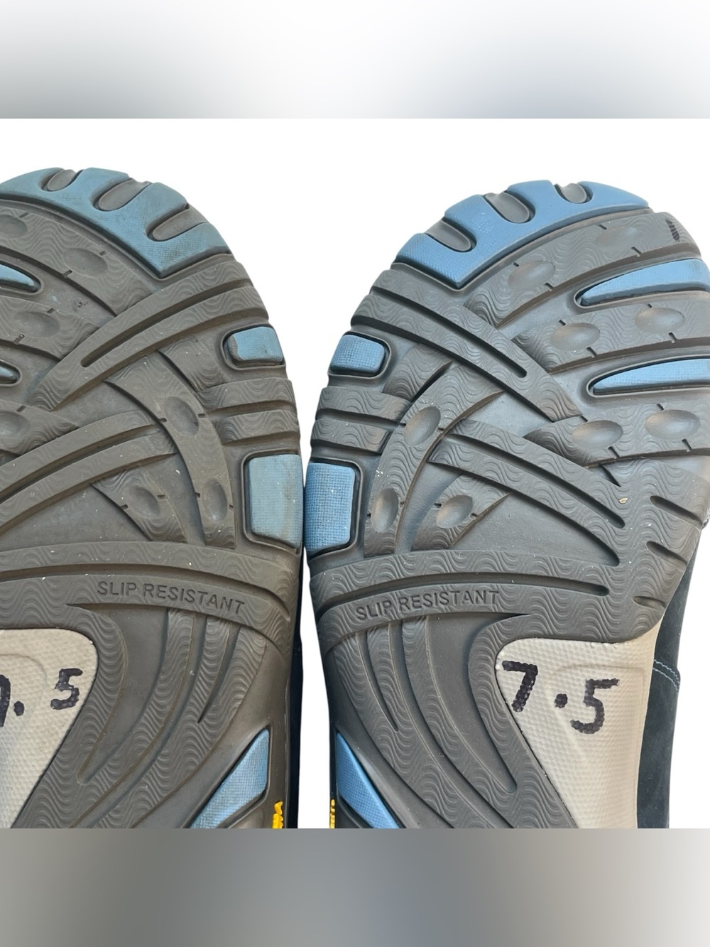 Dansko Women's Paisley Sneakers Navy Blue Leather Vibram Soles Size 10-10.5 Wide - Picture 13 of 14